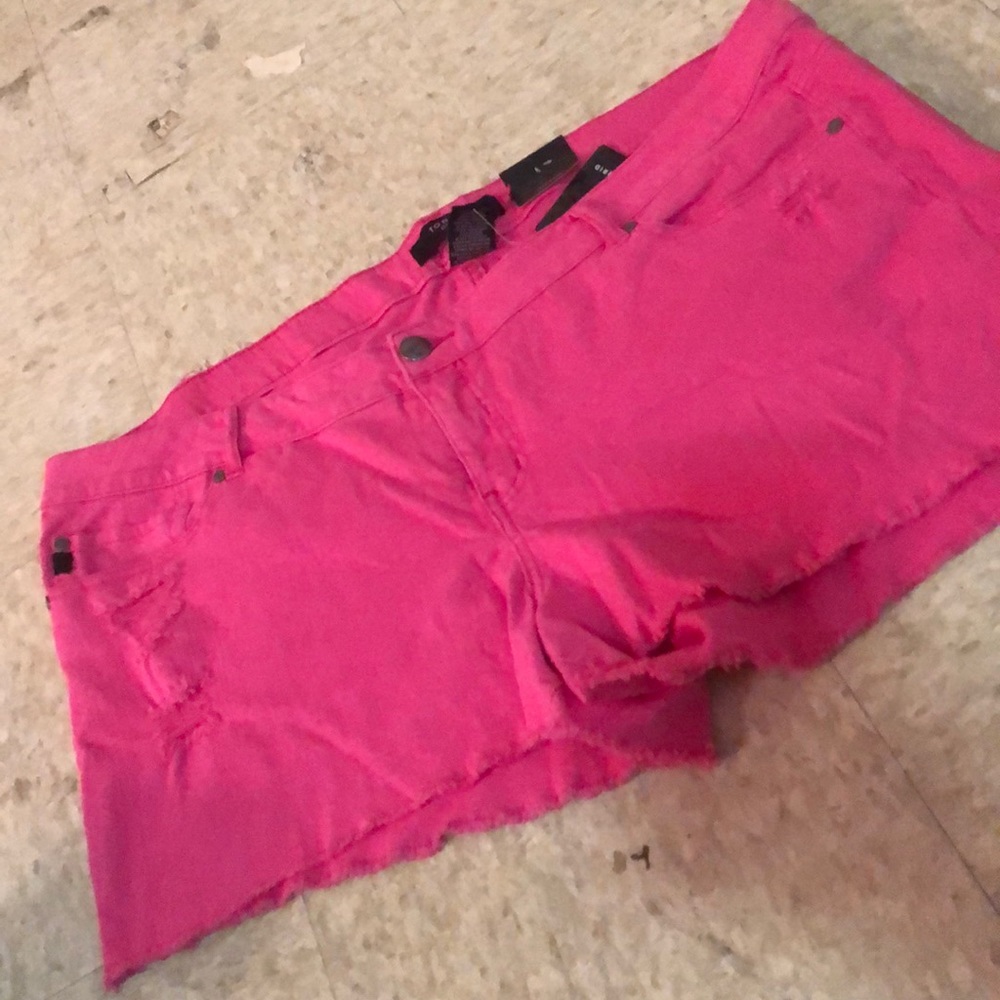 Pink shorts